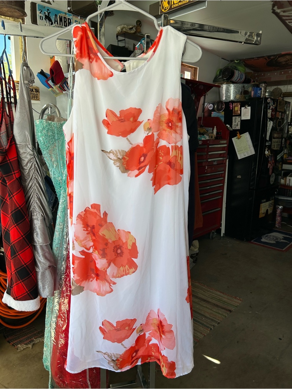 JH Jessica Howard Floral Sleeveless Dress Size 16